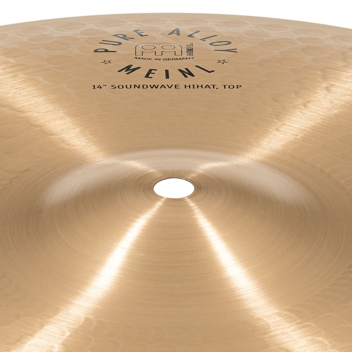 MEINL Cymbals Pure Alloy Soundwave Hihat - 14"