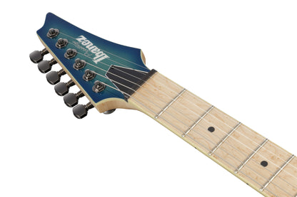 IBANEZ Prestige RG Electric Guitar 6-String - Nebula Green Burst + Case M20RG