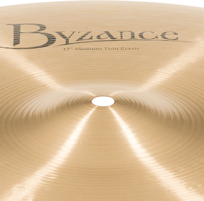 MEINL Cymbals Byzance Traditional Medium Thin Crash - 17"