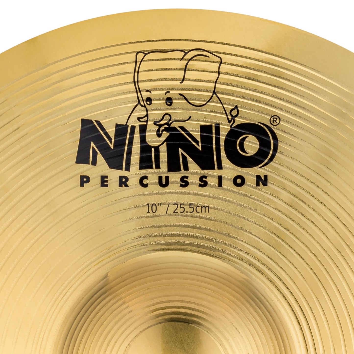 NINO Percussion Cymbal MS63 Brass - 10"