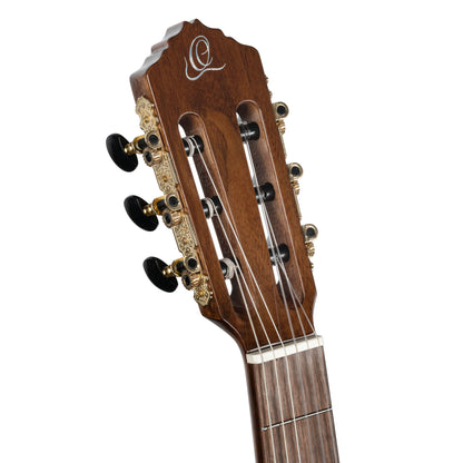 ORTEGA Performer Series 4/4 Konzertgitarre 6-String - Black + Gig Bag