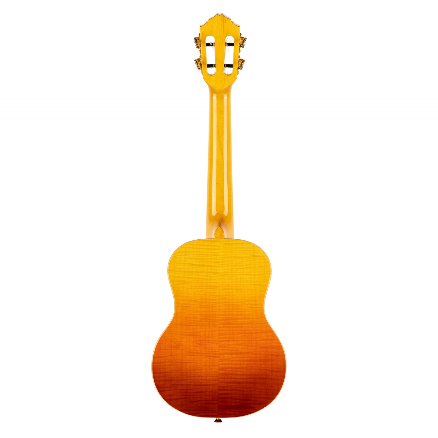 ORTEGA Prism Series Tenor Ukulele 4 String - Flamed Maple Tequila Burst Fade + Bag