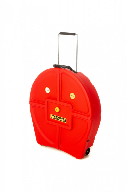 HARDCASE Cymbal Trolley-Case 22" für 9 Becken - Red