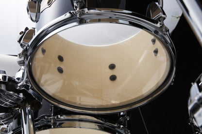TAMA Imperialstar Rack Tom 12" x 8" - Hairline Black/Chrom HW