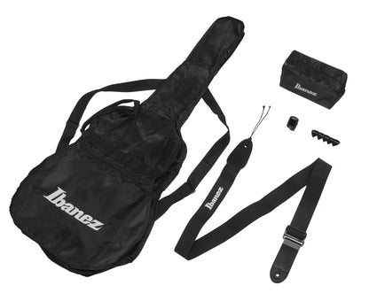 IBANEZ Jampack Acoustic Guitar Set 6-String - Open Pore Natural + Gig Bag, Strap, Tuner & Picks