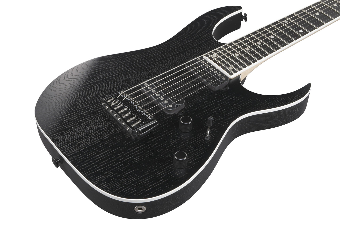 IBANEZ Prestige RGR Electric Guitar 7-String - Weathered Black + Case