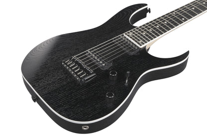 IBANEZ Prestige RGR Electric Guitar 7-String - Weathered Black + Case