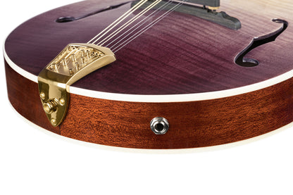 ORTEGA Americana Series A-Style Mandoline + Croco Leder Koffer