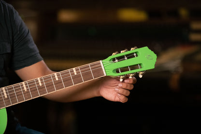ORTEGA Gaucho Series Acoustic Guitar 6 String - Green Apple + Bag