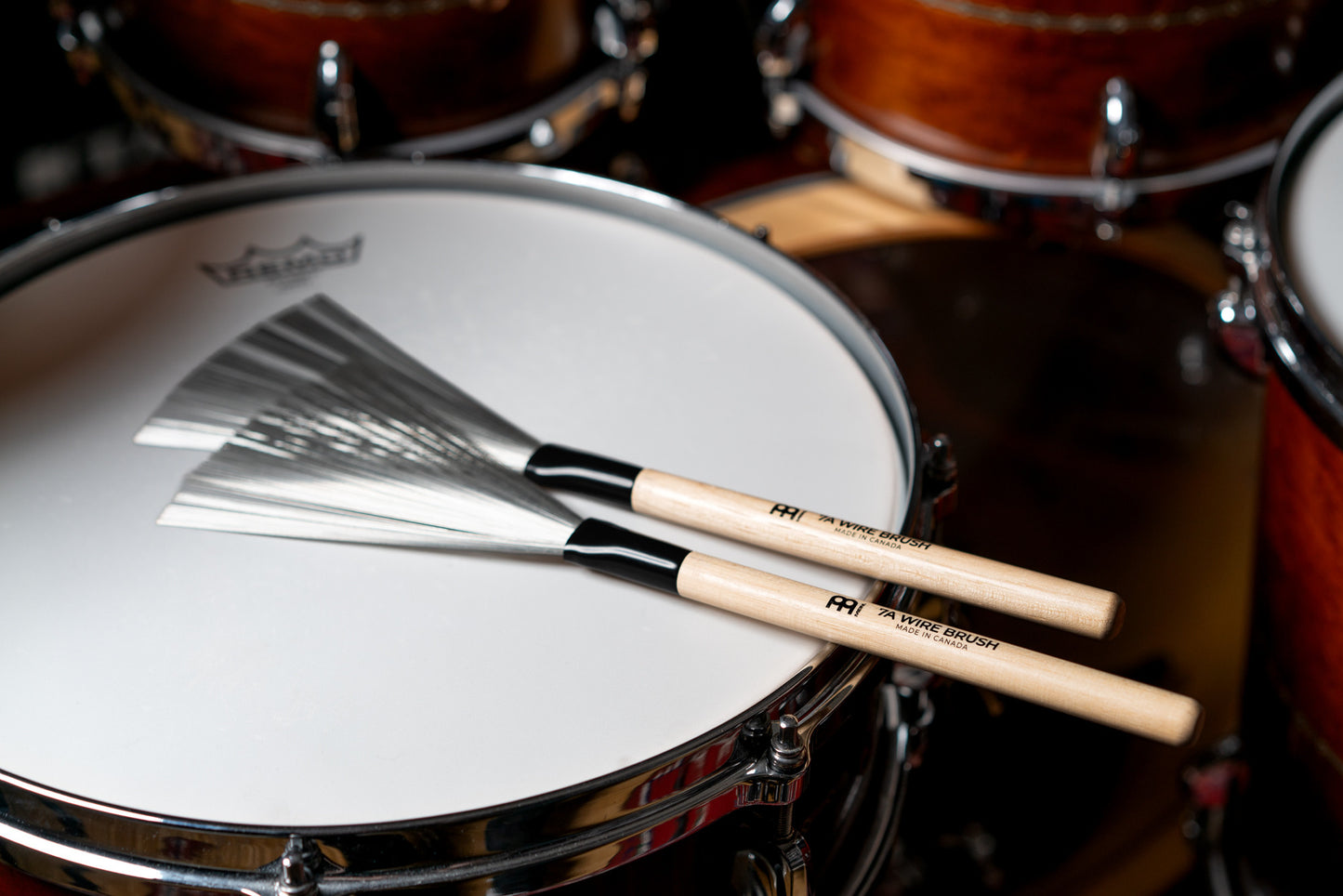 MEINL Stick & Brush - 7A Fixed Wire Brush