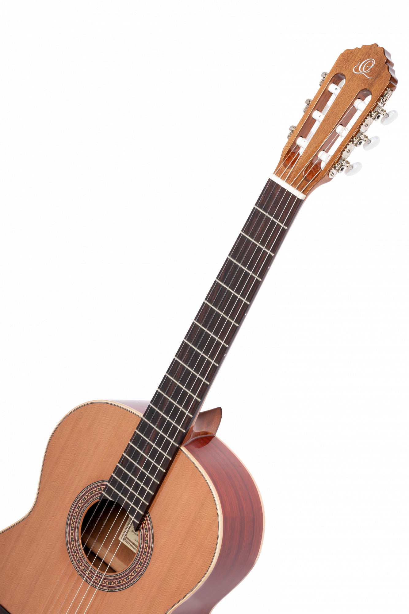 ORTEGA Family Series Pro 4/4 Slim Neck Konzertgitarre 7 String - Massive Zeder + Bag