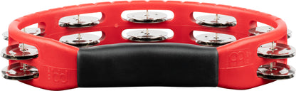 MEINL Percussion Headliner® Series Molded ABS Dual-Row Tambourine - Red