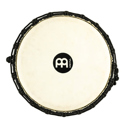 MEINL Percussion Headliner Rope Tuned Black River Series Djembe - 12"