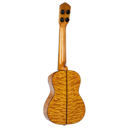 ORTEGA Elite Serie Konzert Ukulele 4 String - Quilted Maple Natural + Bag