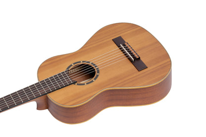 ORTEGA Family Series 1/2 Konzertgitarre 6 String Lefty - Zeder / Mahagoni Natur + Bag