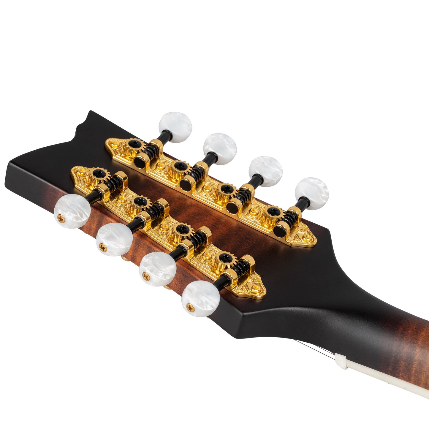 ORTEGA F-Style Serie Mandolin 8 String - Solid Spruce / Solid Flamed Antique Violin Oil + Bag