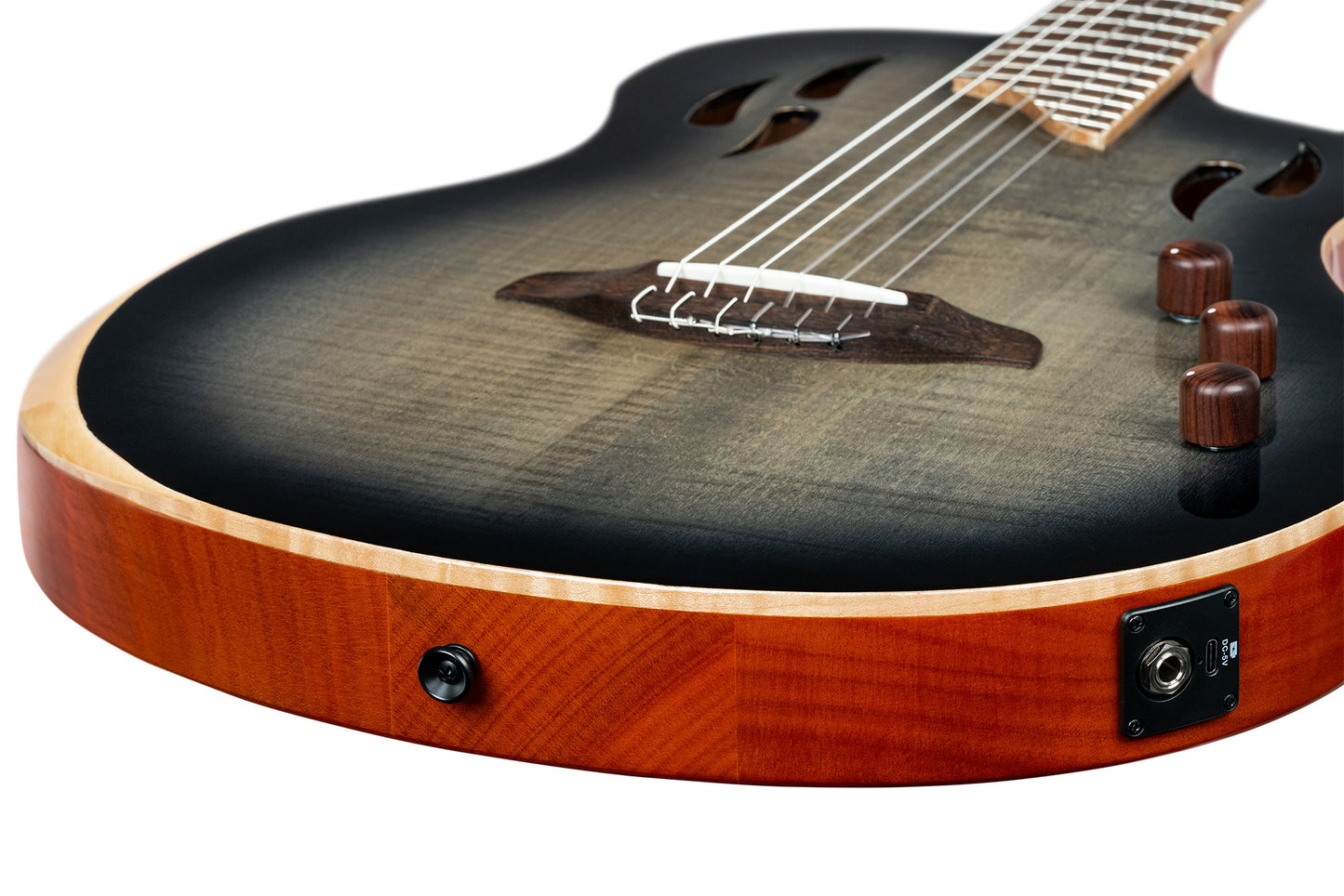ORTEGA TourPlayer Series 4/4 Größe Nylonsaitengitarre 6-String + Pro Gigbag