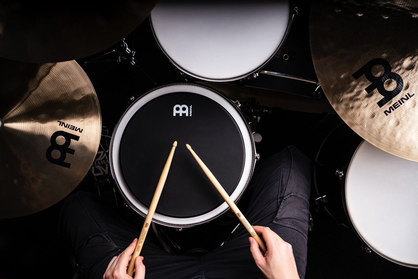MEINL Cymbals 12" Practice Pad - Black