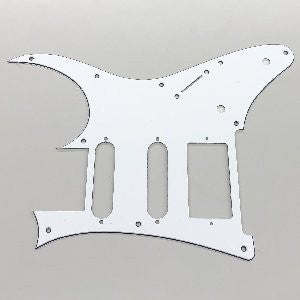IBANEZ Pickguard für GRG mit SSH Pickup Layout - 3 lagig - white/black/white
