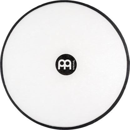 MEINL Percussion Jumbo Djembe Synthetic Head - 14" White Fiberskin