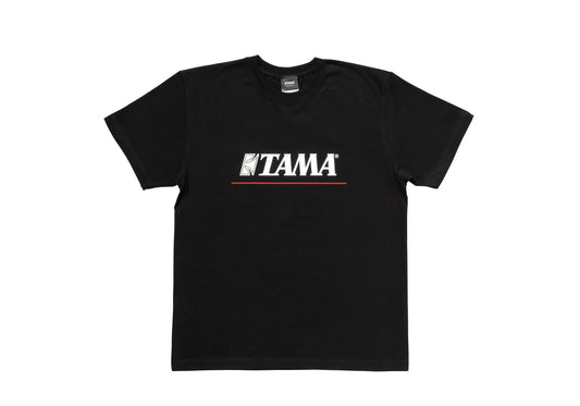 TAMA T-Shirt "Logo" - Red Line / black - S