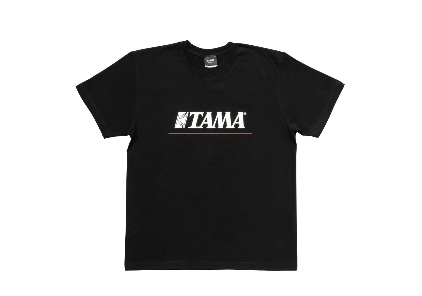 TAMA T-Shirt "Logo" - Red Line / black - M