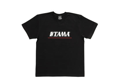 TAMA T-Shirt "Logo" - Red Line / black - M