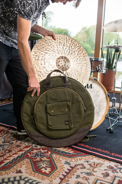 MEINL Cymbals Canvas Collection Cymbal Bag 22" - Forest Green
