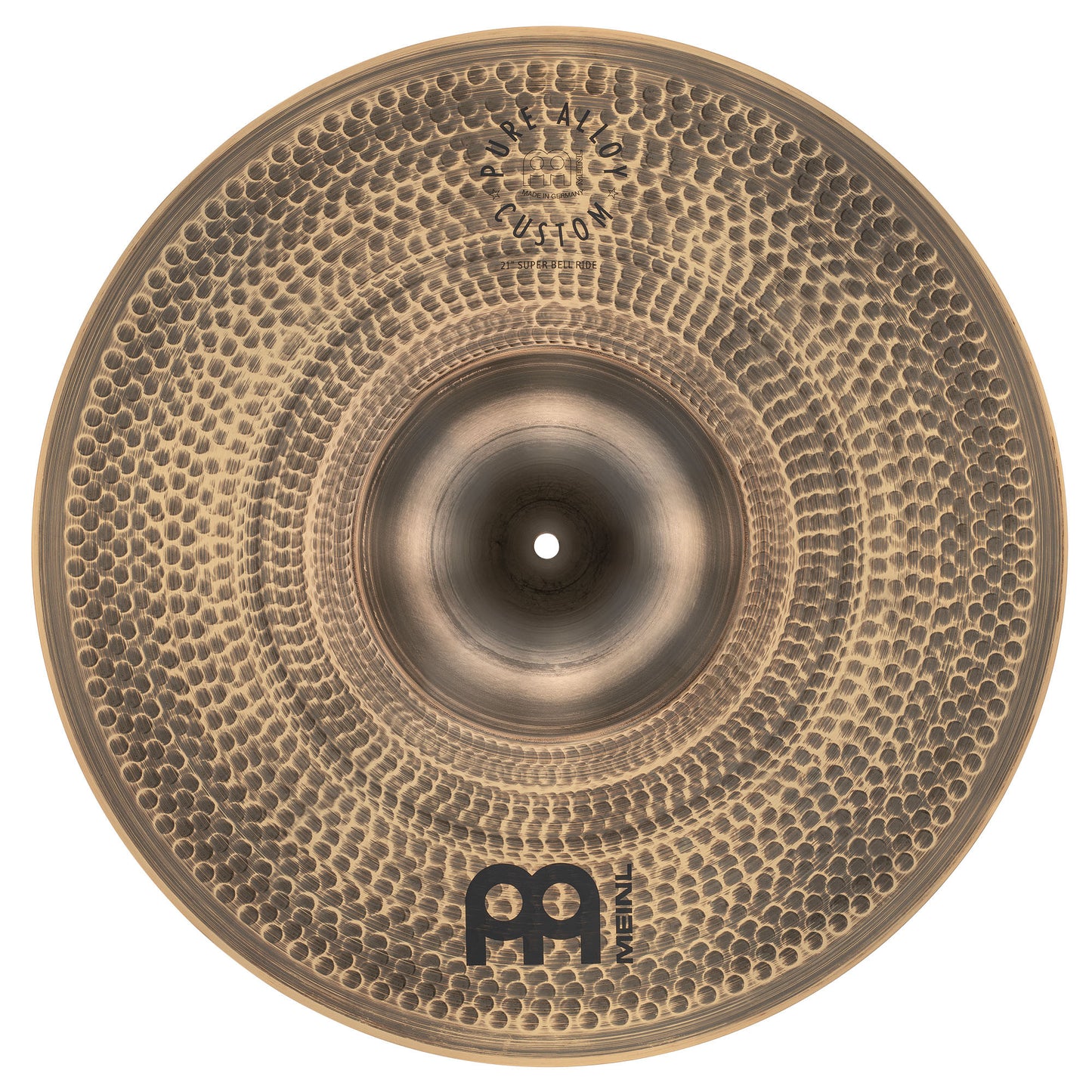 MEINL Cymbals Pure Alloy Custom Super Bell Ride - 21"