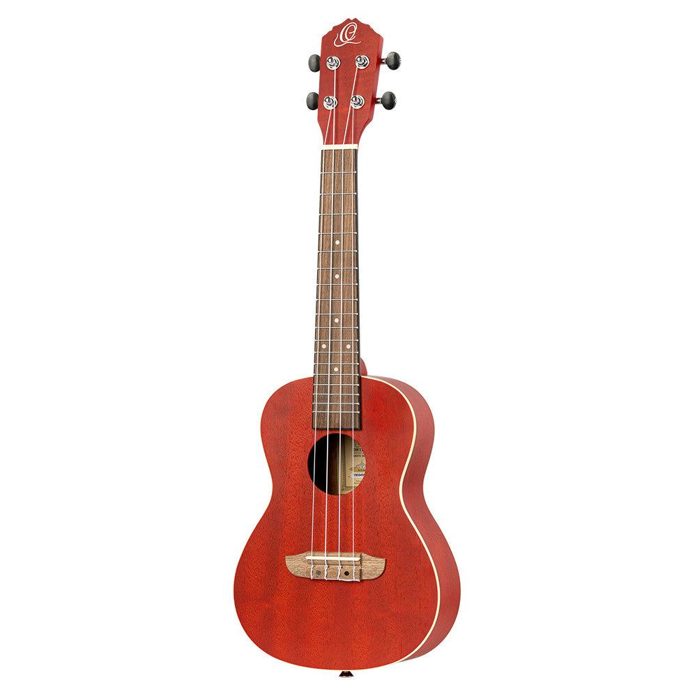 ORTEGA Earth Series Concert Ukulele 4 String - Fire Red