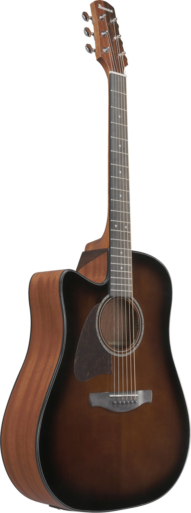 IBANEZ Advanced Acoustic AAD Acoustic Guitar 6-String Lefty - Dark Violin Sunburst High Gloss