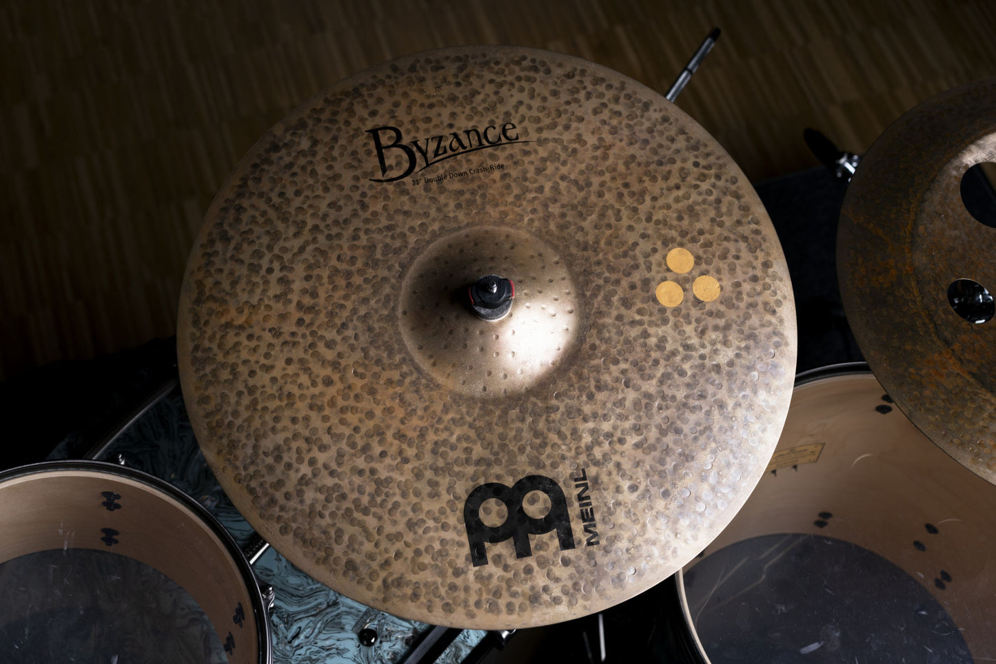 MEINL Cymbals Byzance Dark Double Down Crash-Ride - 21"