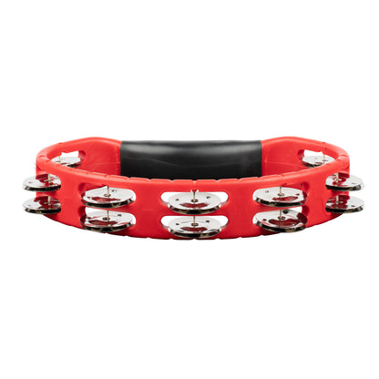 MEINL Percussion Headliner® Series Molded ABS Dual-Row Tambourine - Red