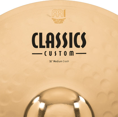 MEINL Cymbals Classics Custom Brilliant Medium Crash - 16"