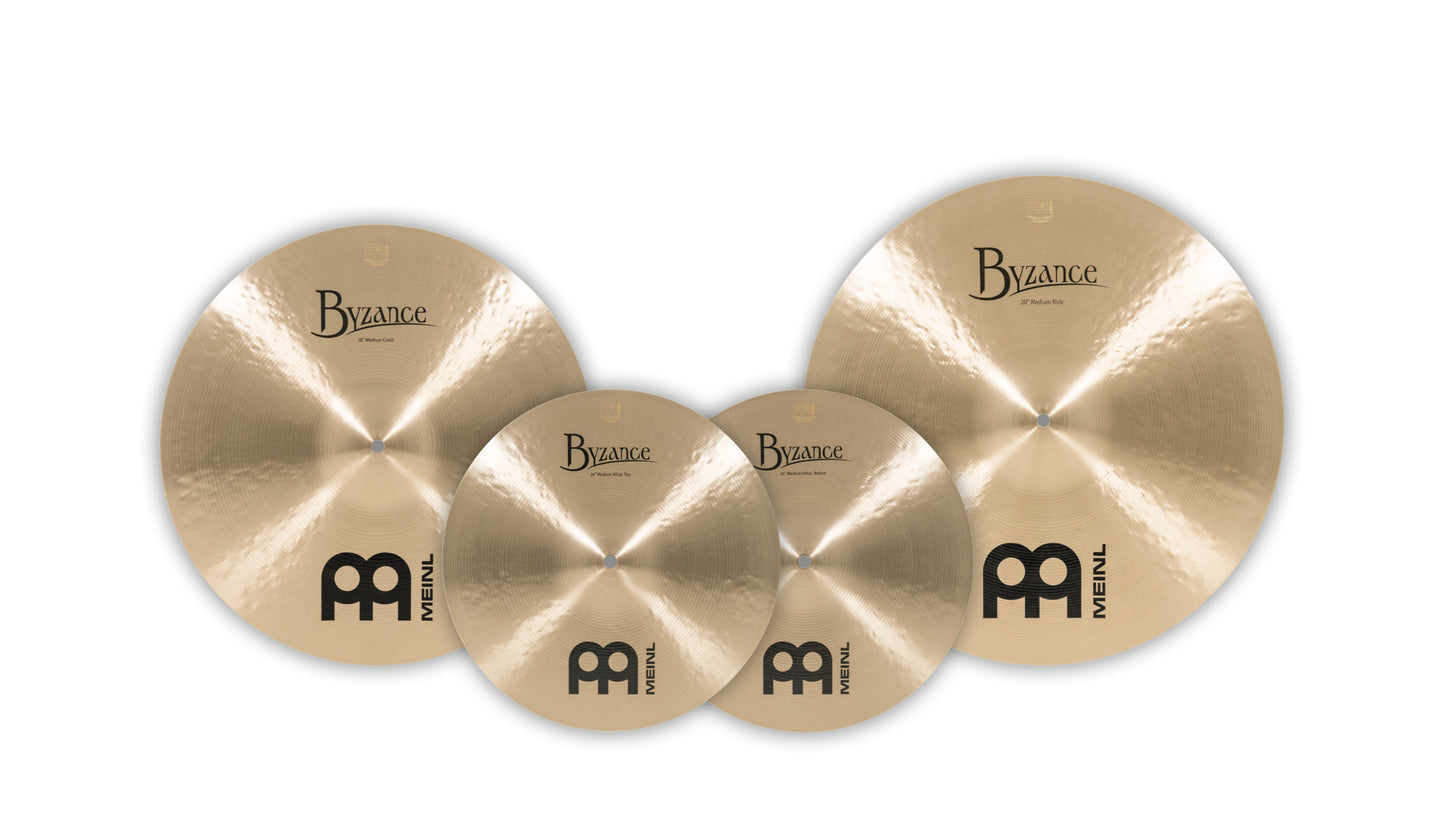 MEINL Cymbals Byzance Traditional Complete Cymbal Set