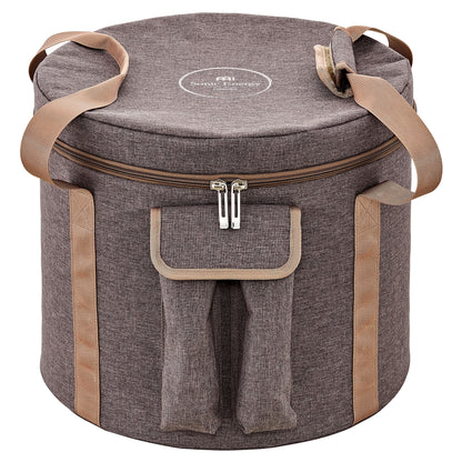 Meinl Sonic Energy 12" Crystal Singing Bowl Bag, für 11" & 12" Klangschalen - Braun
