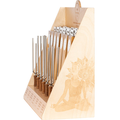 Meinl Sonic Energy Stimmgabel Display - Chakra-Set