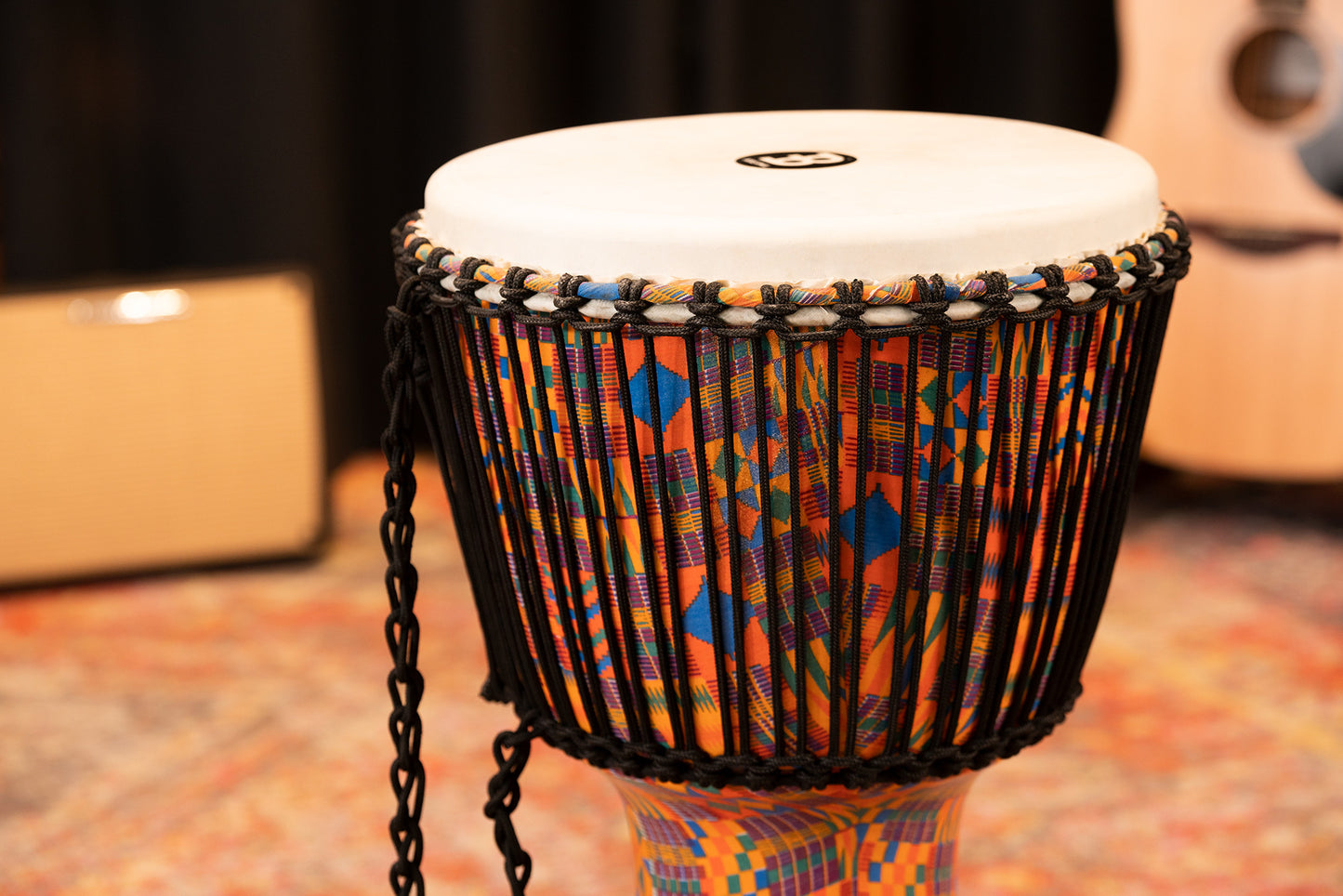 MEINL Percussion Travel Series African Djembe - Kenyan Quilt Extra-Large - Synthetikfell