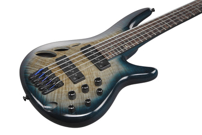 IBANEZ Bass Workshop SR Electric Bass 5-String - Cosmic Blue Starburst