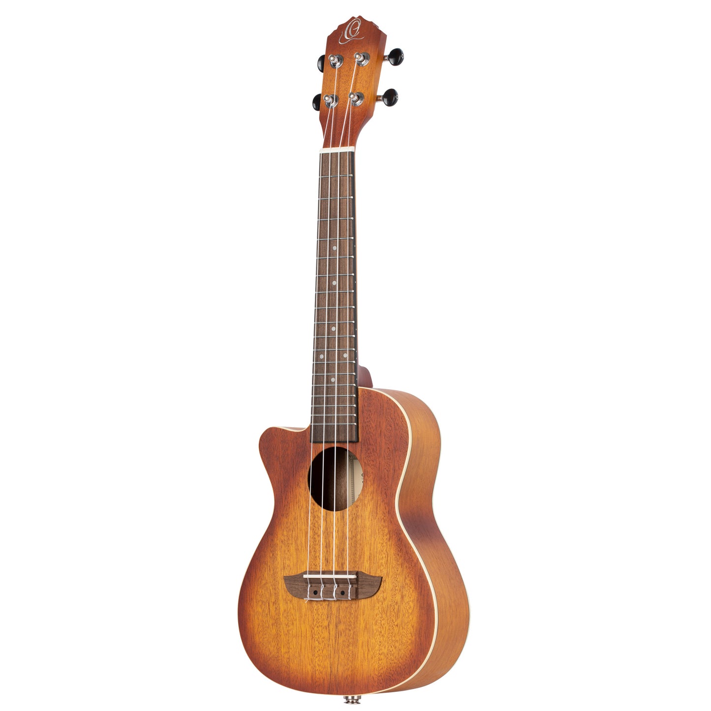 ORTEGA Earth Serie Konzert Preamp Ukulele 4 String Lefty - Sunburst