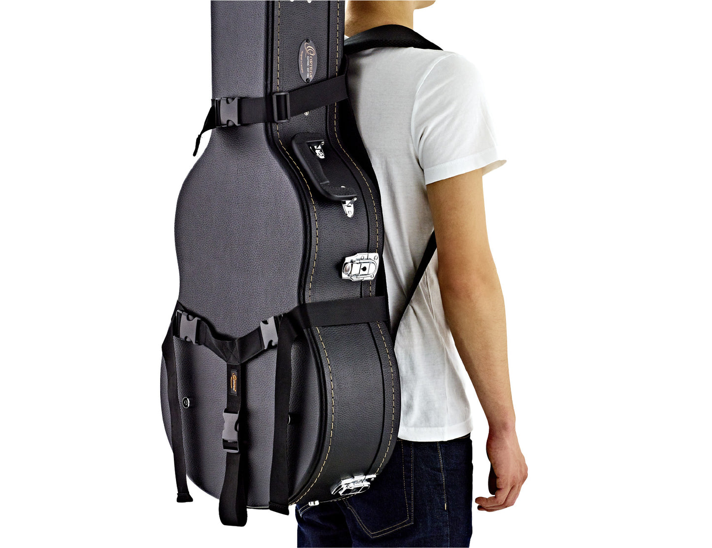 ORTEGA DeLuxe Back Pack Strap - Black