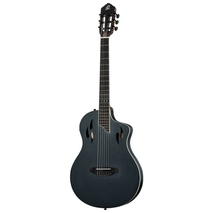 ORTEGA TourPlayer DeLuxe Nylon String Guitar 6-String - Spruce Black + Gig Bag