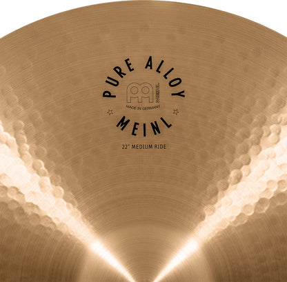 MEINL Cymbals Pure Alloy Medium Ride - 22"