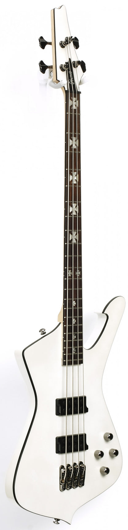 IBANEZ Sharlee D'Angelo Signature E-Bass 4-String - Pearl White + Koffer