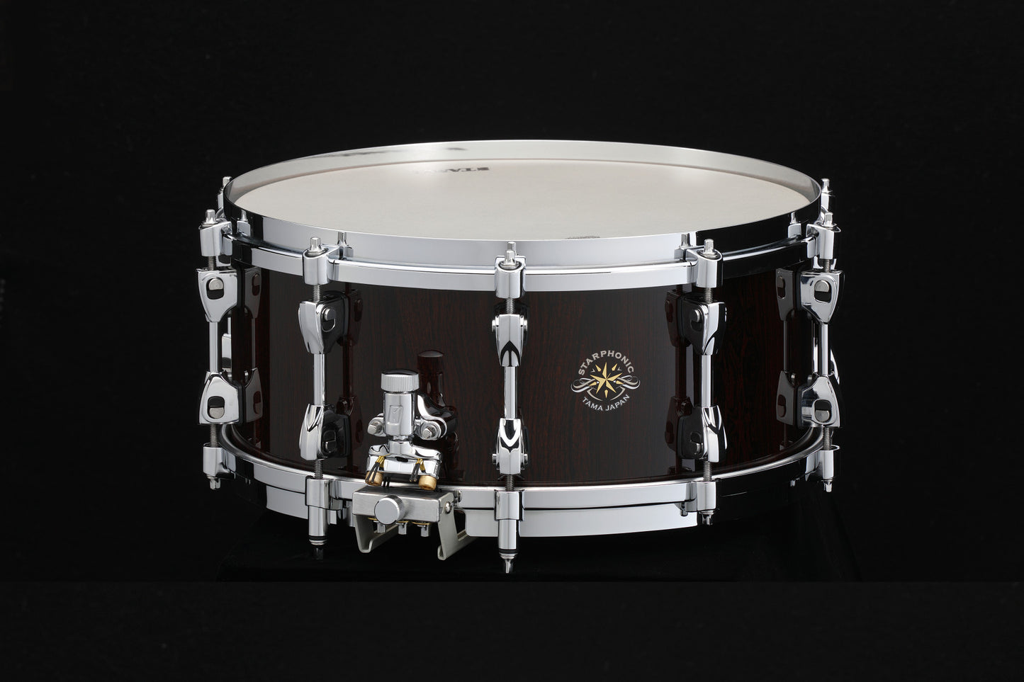 TAMA STARPHONIC Bubinga Bravura Concert Snaredrum 14" x 6" - Gloss Natural Cordia