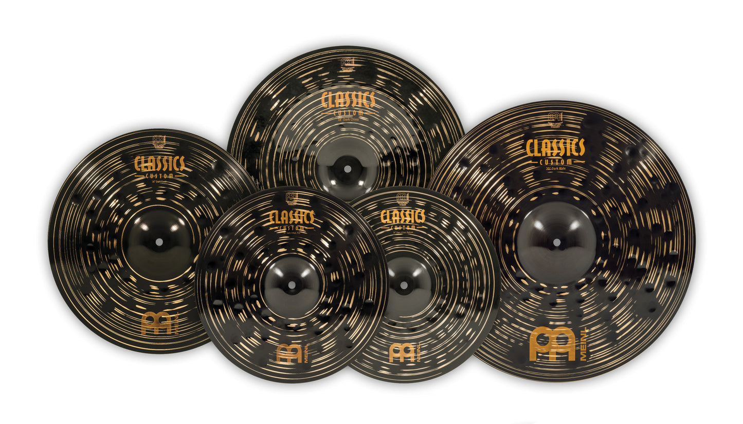 MEINL Cymbals Classics Custom Dark Expanded Cymbal Set