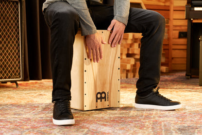 MEINL Percussion Snarecraft Series Snare Cajon 100 - Heart Ash