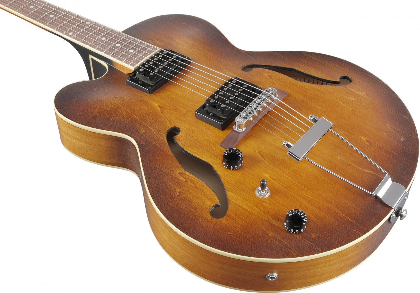 IBANEZ Artcore AF Hollowbody Gitarre 6-String Lefty - Tobacco Flat