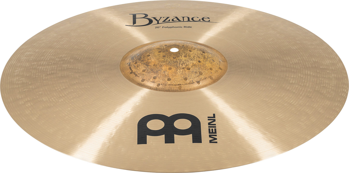 MEINL Cymbals Byzance Traditional Polyphonic Ride - 20"