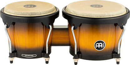 MEINL Percussion Headliner Series Wood Bongo 6 3/4" Macho & 8" Hembra - Wine Red Burst